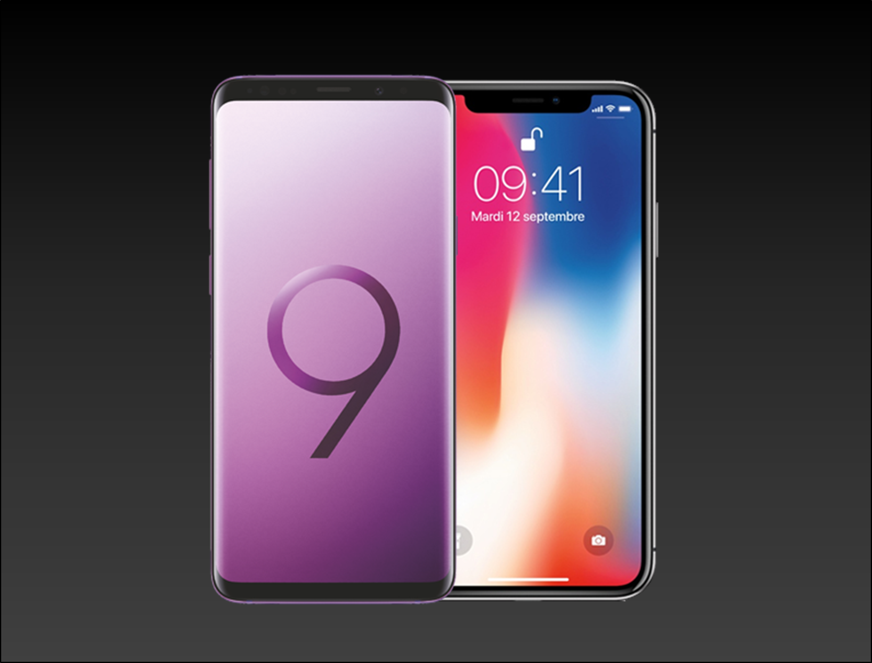 Samsung-s9-apple-iphone-x
