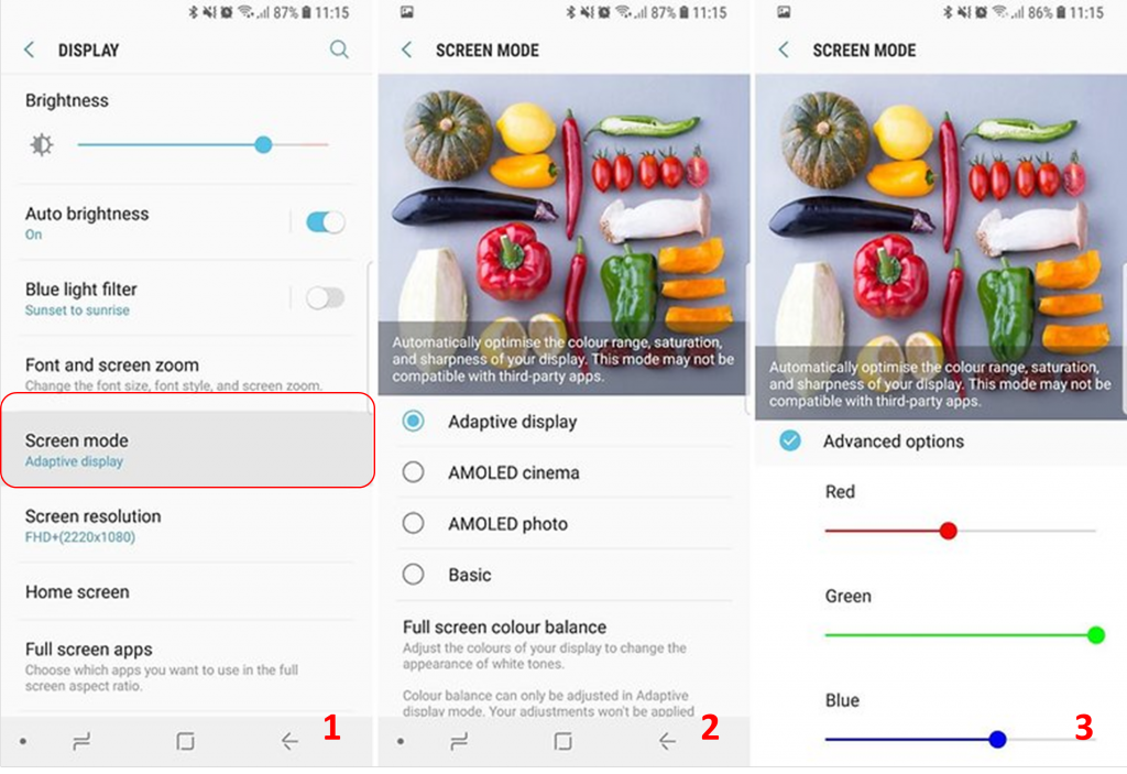 Samsung-galaxy-s9-mode-couleur