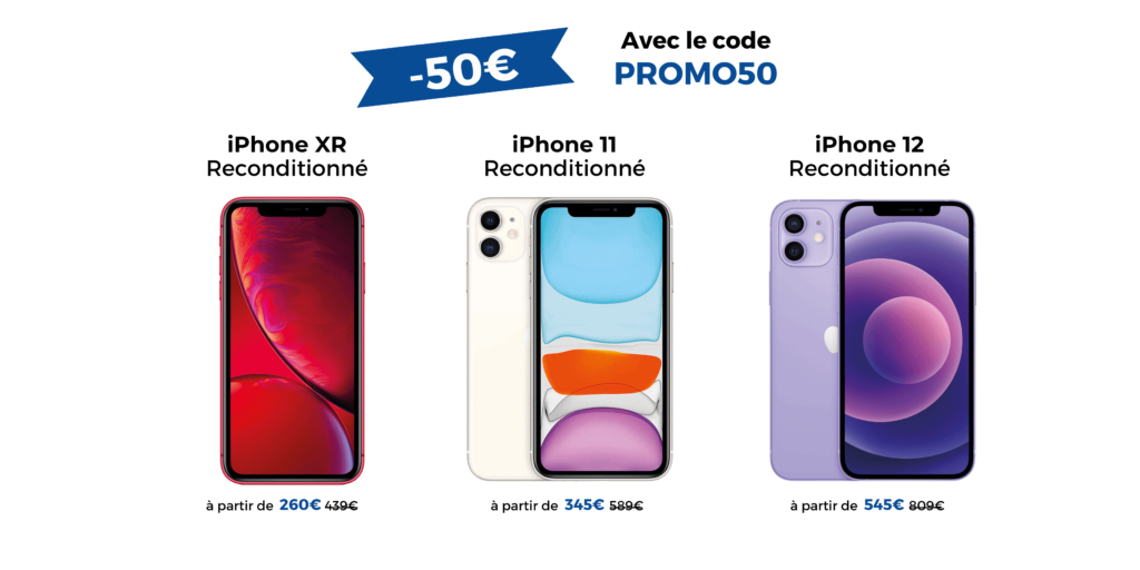 Promo iPhone reconditionné