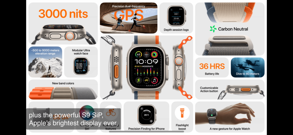 Apple watch Ultra 2 global