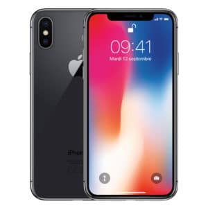 Apple iPhone X - 256 Go - Gris Sideral - Bon état - Occasion