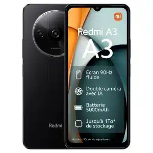 Xiaomi Redmi A3 - 64 Go - Noir - Bon état - Occasion