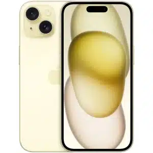 Apple iPhone 15 - 128 Go - Jaune - Bon état - Occasion
